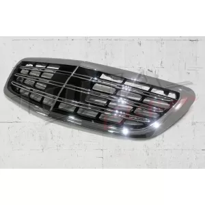 Calandre Grille pour Mercedes S W222 14-08.20 S65 Look Chrome-image-6329014