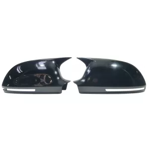MIRROR COVERS SUITABLE FOR AUDI A4 B8 2008-2014 / AUDI A3 2008-2012 WITH TURN SIGNAL IN THE COVER-image-6326054