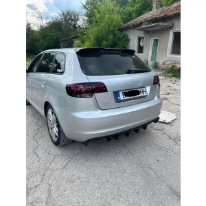 SPOILER suitable for AUDI A3 8P 2003-2008 with 4 doors RS3 Style-image-6326096