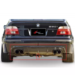 image-57-Double ribbed diffuser suitable for BMW E39