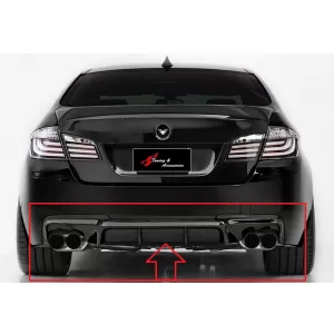 image-58-Double ribbed diffuser suitable for BMW F10 F11