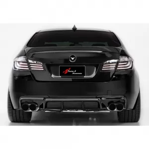 Double ribbed diffuser suitable for BMW F10 F11-image-6326118