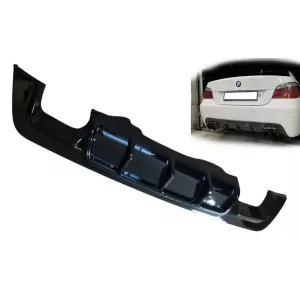 Ribbed diffuser suitable for BMW E60 E61 High Class with clips-image-6326133
