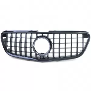 Sport Grille Gloss Black for Mercedes Vito W447 Pre-Facelift 2014-2019-image-6326149