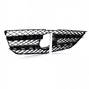 Sport grille black silver fits Mercedes GLK X204 facelift 12-15-image-6326212