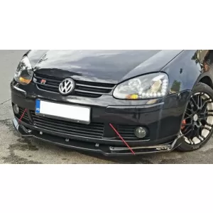 image-29-Front spoiler suitable for Golf 5 Black Lacquer!