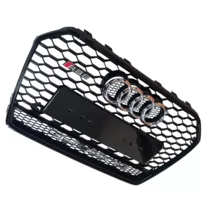 Front Grille RS6 Quattro Style suitable for Audi A6 C7.5 2016 - 2018!-image-6326334