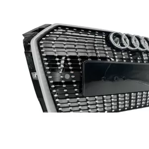Front Grille suitable for Audi A4 B9 2016 - 2019 Diamond Design!-image-6326363