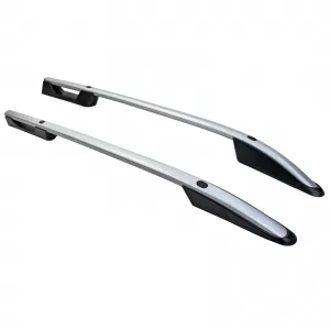 Aluminum roof railing silver retrofit suitable for VW Amarok I 2010-2022-image-6326393