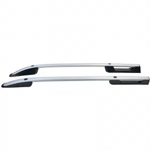 Aluminum roof railing silver retrofit suitable for VW Amarok I 2010-2022-image-6326394