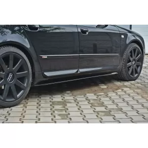 Universal Side Skirt Additions Piano Black Lacquer-image-6326443