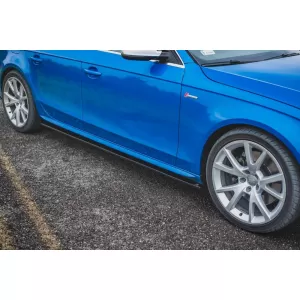 Universal Side Skirt Additions Piano Black Lacquer-image-6326444