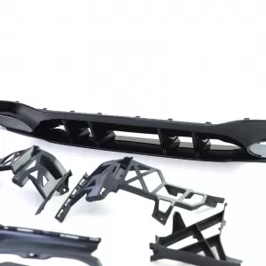 Rear diffuser Sport Type 2 with black tailpipes for Mercedes A-Class W177 from 18-image-6326483