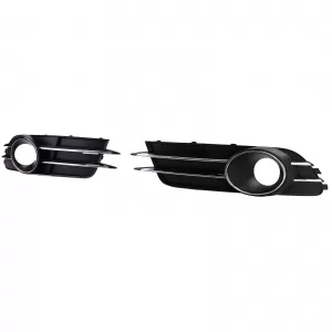 Grille trims bumper chrome for Audi A6 C7 4G 10-14 without S-Line-image-6326507