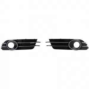 Grille trims bumper chrome for Audi A6 C7 4G 10-14 without S-Line-image-6326508