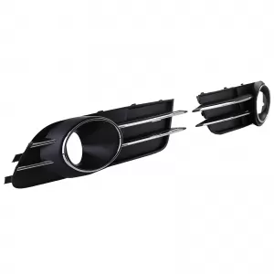 Grille trims bumper chrome for Audi A6 C7 4G 10-14 without S-Line-image-6326509