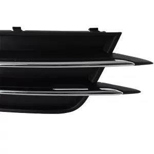 Grille trims bumper chrome for Audi A6 C7 4G 10-14 without S-Line-image-6326510