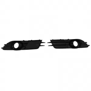 Grille trims bumper chrome for Audi A6 C7 4G 10-14 without S-Line-image-6326513