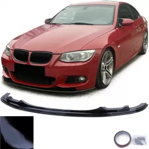 image-42-Front spoiler lip performance gloss black suitable for BMW 3 Series E92 E93 10-13