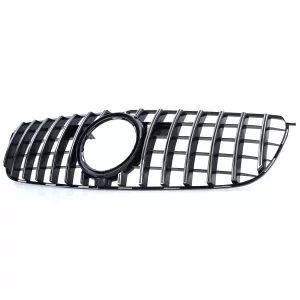 Sport grille black gloss chrome suitable for Mercedes GLS X166 15-19-image-6326618