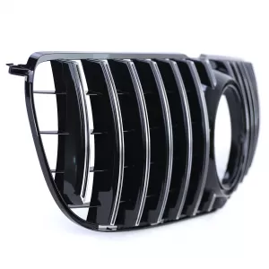 Sport grille black gloss chrome suitable for Mercedes GLS X166 15-19-image-6326619
