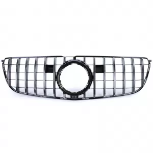 Sport grille black gloss chrome suitable for Mercedes GLS X166 15-19-image-6326620