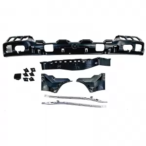 Rear bumper sport suitable for BMW E60 sedan-image-6326656
