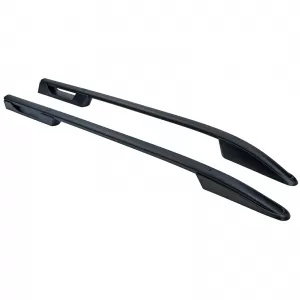 Black aluminum roof rails retrofit suitable for VW Amarok I 2010-2022-image-6326799