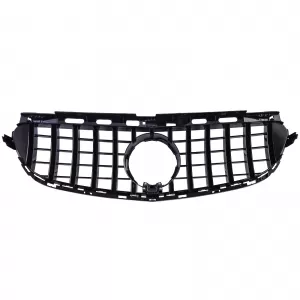 Sport grille black chrome fits for Mercedes E W212 S212 Facelift 13-16-image-6326817