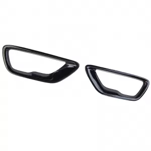 Fog light surrounds gloss black for Jeep Grand Cherokee WK2 18-20