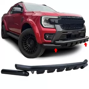 Underride protection "Nudgebar" black for Ford Ranger T9 from model year 2023
