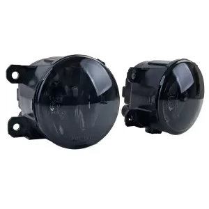 Clear glass fog lights black smoke for Citroen C1 C4 DS4 Jumpy Berlingo-image-6327003