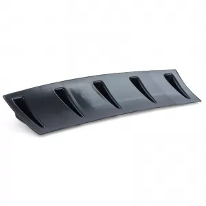 Universal Diffuser Attachment 5 Fins Gloss Black ABS Rear Extension Tuning-image-6327014
