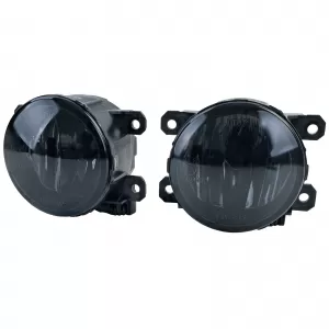 Clear glass fog lights black for Peugeot 308 Partner Expert 3008 Traveller-image-6327018