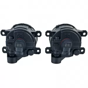 Clear glass fog lights black for Peugeot 308 Partner Expert 3008 Traveller-image-6327022