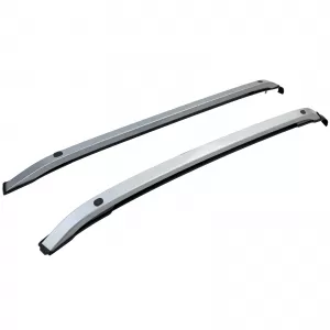Aluminum roof rack roof rail silver fits VW Amarok II from 2022-image-6327064