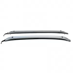 Aluminum roof rack roof rail silver fits VW Amarok II from 2022-image-6327065