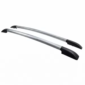 Aluminum roof rail silver retrofit suitable for Ford Ranger T6 T7 T8 2012-2022-image-6327074
