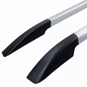Aluminum roof rail silver retrofit suitable for Ford Ranger T6 T7 T8 2012-2022-image-6327077