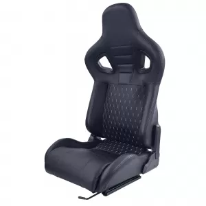 Sports seat Route Black Sim Rig Racing Racing Simulator Gaming Seat with Slider-image-6327118