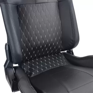 Sports seat Route Black Sim Rig Racing Racing Simulator Gaming Seat with Slider-image-6327121