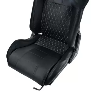 Sports seat Route Black Sim Rig Racing Racing Simulator Gaming Seat with Slider-image-6327123