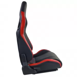 Sports seat Route Black Red Sim Rig Racing Race Simulator Gaming Seat-image-6327129