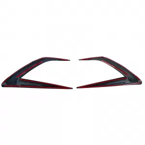 Front splitter bumper black gloss fits Mazda MX-5 ND from 2015-image-6327161