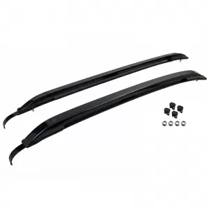 Aluminum roof rack roof rails black fits for VW Amarok II from 2022-image-6327209
