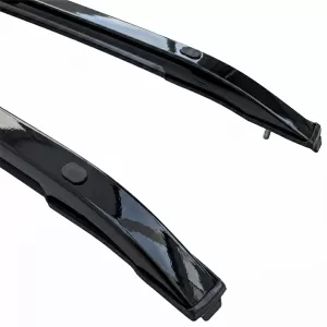 Aluminum roof rack roof rails black fits for VW Amarok II from 2022-image-6327212