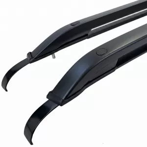 Aluminum roof rack roof rails black fits for VW Amarok II from 2022-image-6327213