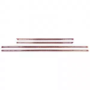Bumper strips trim strips door strips set 4-piece for VW Passat B6 3C 2005-2010