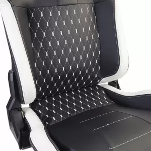 Sports seat Route Black White Sim Rig Racing Racing Simulator Gaming Seat-image-6327307