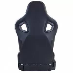 Sports seat Route Black White Sim Rig Racing Racing Simulator Gaming Seat-image-6327311